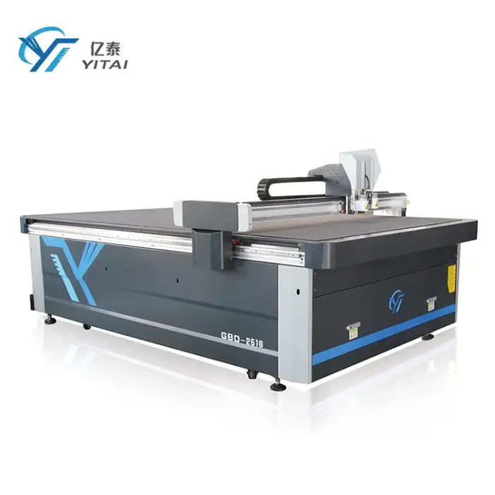 uv flatbed printer pvc box sample die cutting machine