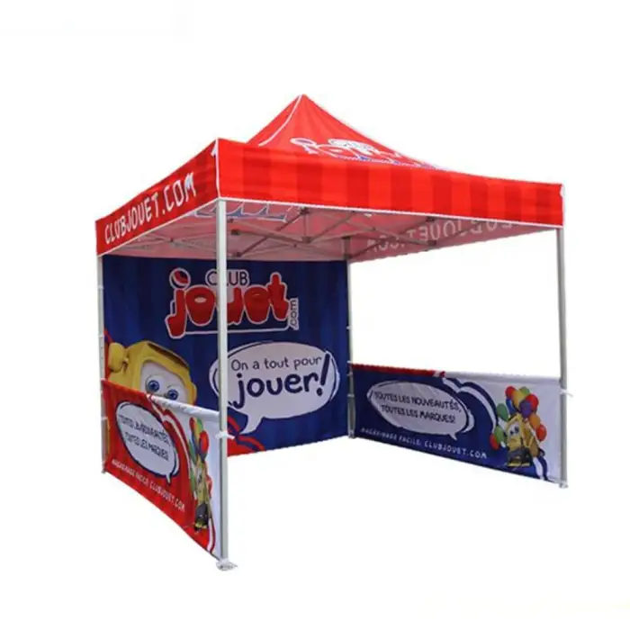 Outdoor Tent Durable Custom Printed Canopy UV Protection Tent for Exhibition Display Patio