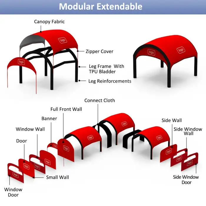 Outdoor Aluminum Trade Show Tent