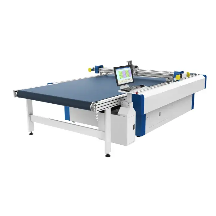 TMSC-1625 Automatic Numerical Control Clothing Fabric Single Layer Cutting Machine