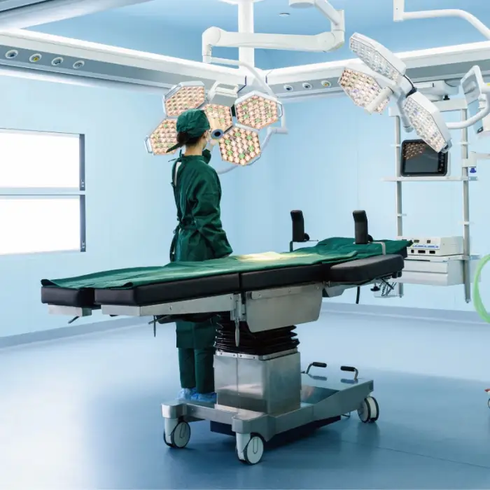 A100-4A SAIKANG Stainless Steel Movable Adjustable Electric Surgical Medical Operating Table