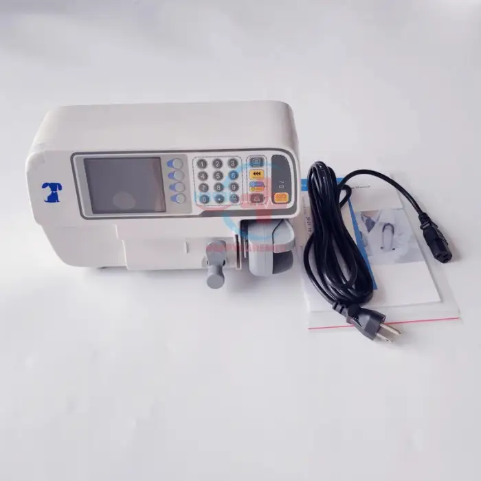 HC-G045E Hospital equipment use Single channel or double channel syringe pump with drip sensor