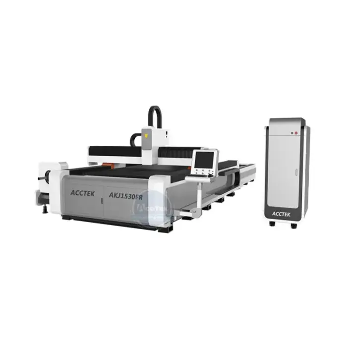 AccTek 1530 3KW IPG Fiber Laser Cutter for 12mm Aluminum