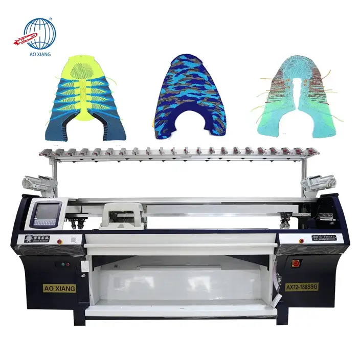 Double System Crochet Automatic Vamp Shoe Upper Knitting Machine