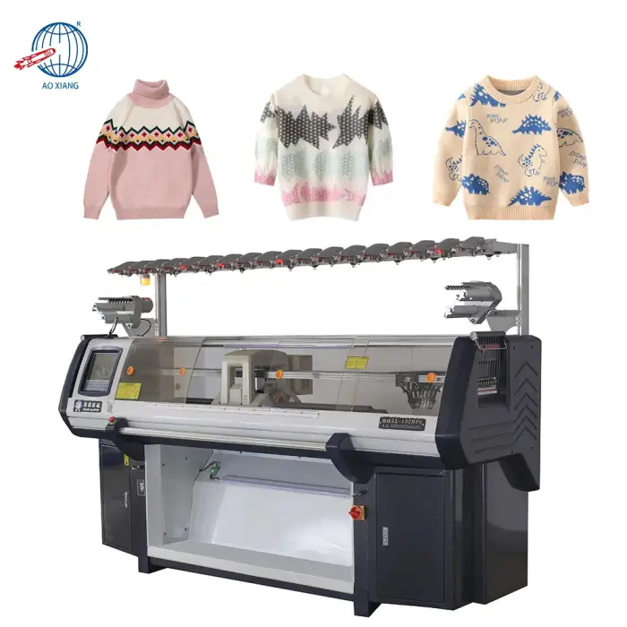 Fully Automatic Sweater Knitting Machine – High-Speed Jacquard Knitting Solution