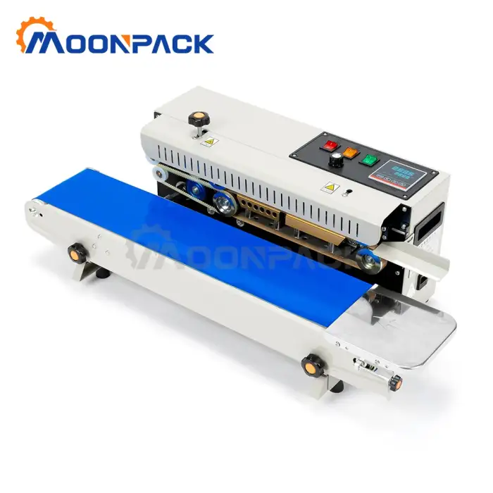 Moonpack Electric Continuous Sealing Machine for Foil Film Paper