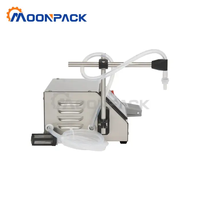 Semi automatic olive oil beverage water bottle filling machine