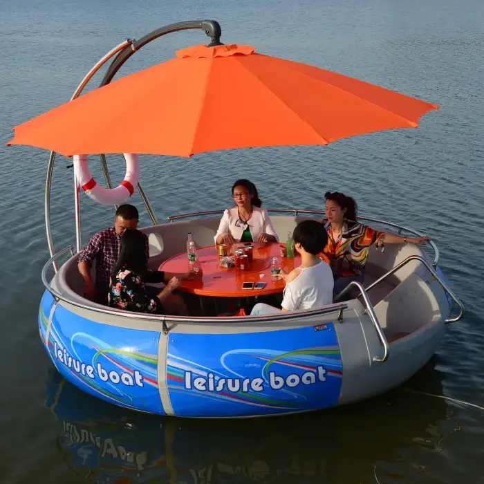 Family Gathering Resort boat with BBQ Grill