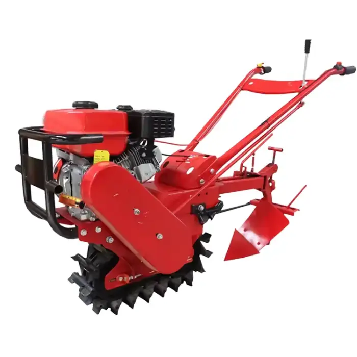 Hands Machinery Small Diesel Cultivator Power Tiller Machine With Attachments