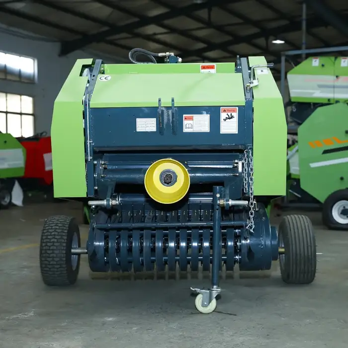 2024 Agriculture Machinery Customized Mini Round Baler Hay Straw Round Net Baler MRB0850 Round Baler