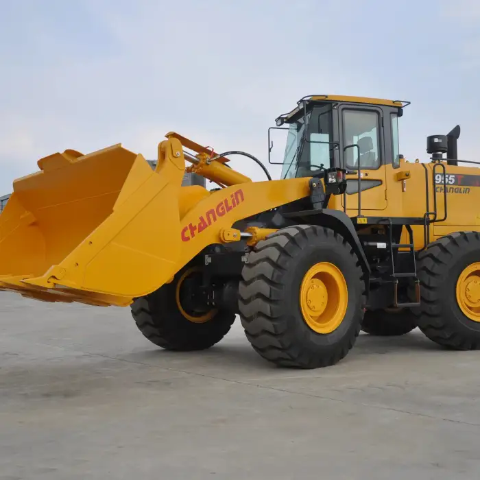 Wheel Loader for Road Construction – Easy Handling and Operation for Civil Engineering