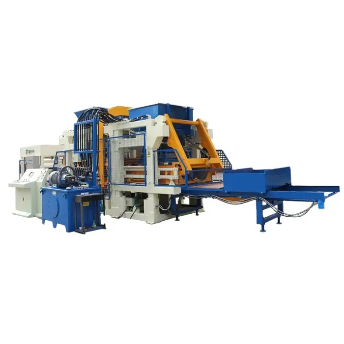 Full automatic concrete cement paving stock block brick making machinery