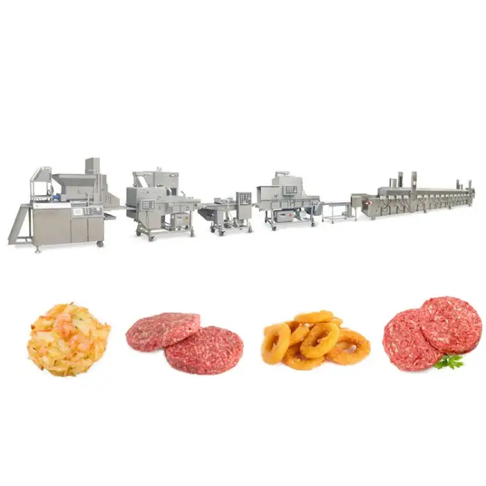 Automatic High Efficient Hamburger Patty And Meat Pie Forming Machine