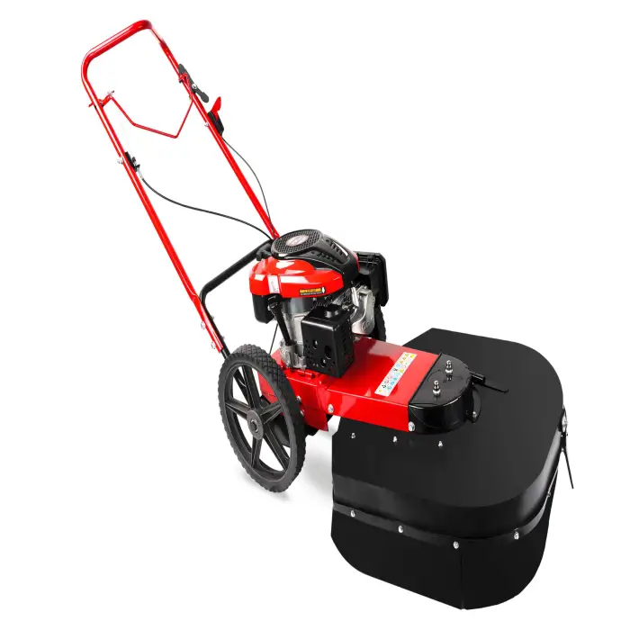 2024 Forestry 7HP Four Strokes Gas Vertical Engine Grass Cutting String Trimmer Grinding Machine Lawn Mower