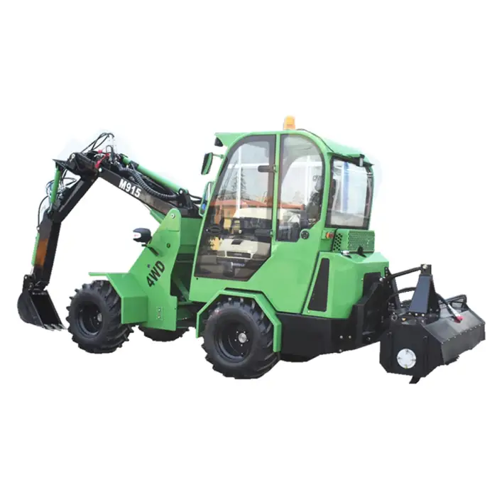 Mini wheel loader 1ton 1.5ton and 2ton articulted front end small telescopic skid steer wheel loader