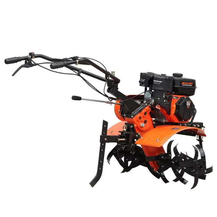 Hand Push Gasoline Garden Cultivators 212cc Gasoline Mini Power Tiller With 4 Blades - Buy Garden Cultivators