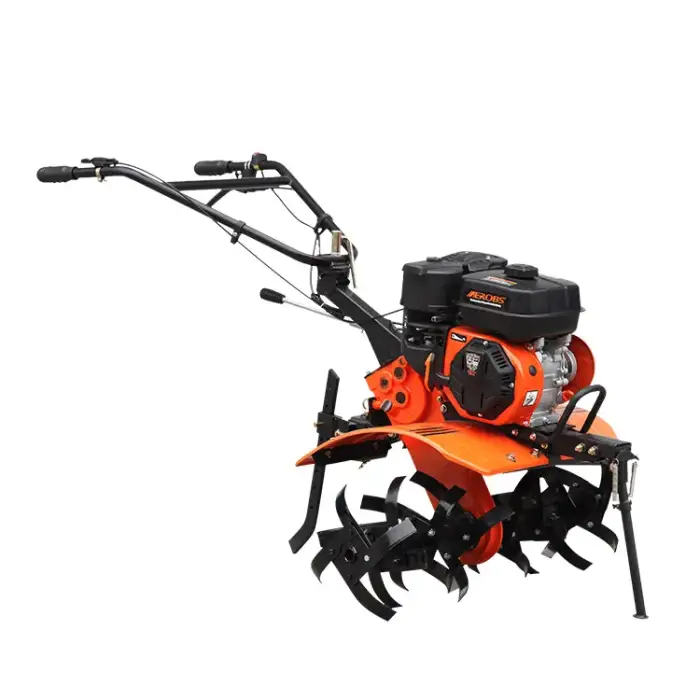 Hand Push Gasoline Garden Cultivators 212cc Gasoline Mini Power Tiller With 4 Blades - Buy Garden Cultivators