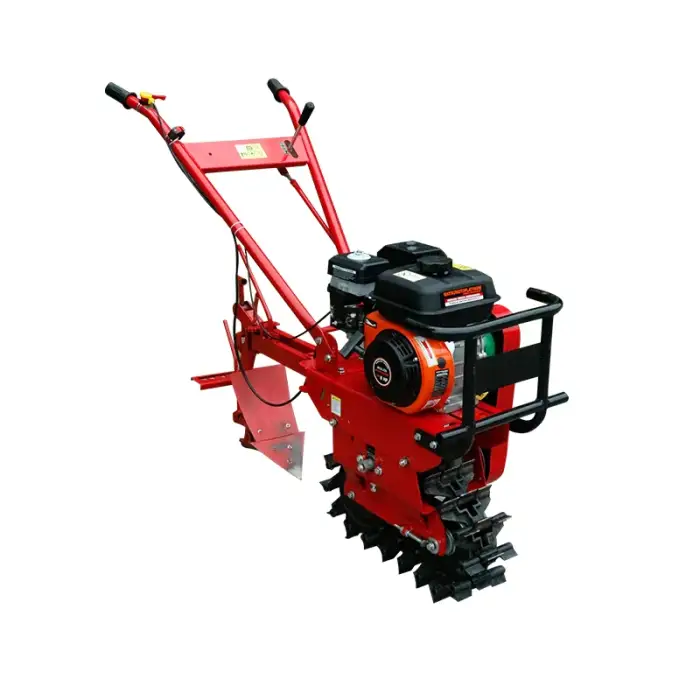 Agricultural gasoline diesel power tiller cultivator plough for power tiller