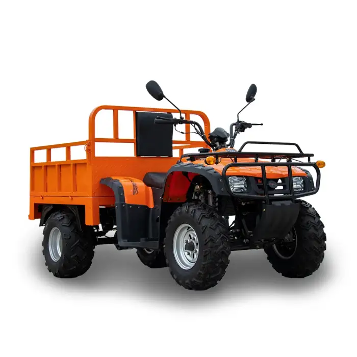 Single Cylinder 4 Stroke 275cc 1.8m 4WD ATV with Trailer