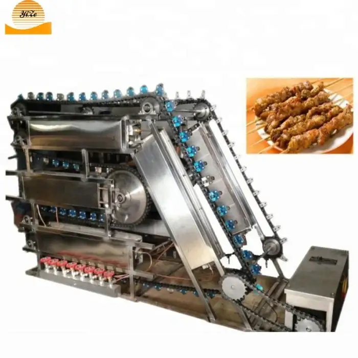 Automatic barbecue grill making machine barbecue kekeb machine