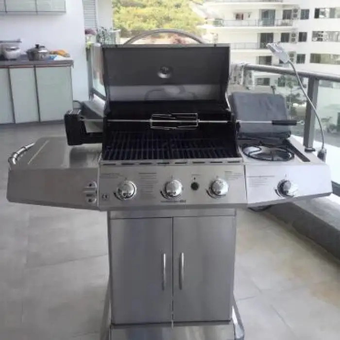 Propane BBQ Gas Grill Barbecue Grill Machine