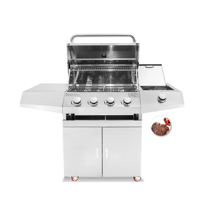 Outside Kitchen Machines Outdoor Gas Grill Machine Bbq Island