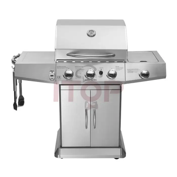 Propane BBQ Gas Grill Barbecue Grill Machine