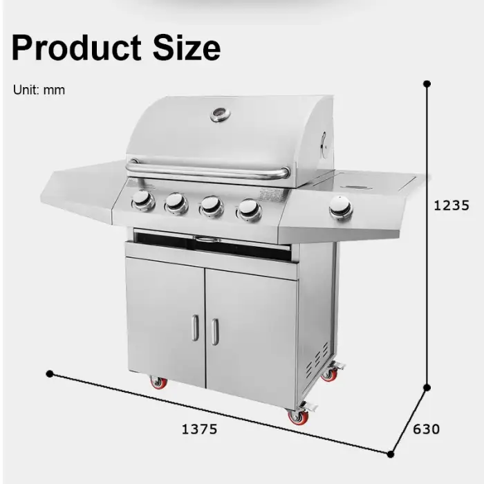 Outside Kitchen Machines Outdoor Gas Grill Machine Bbq Island