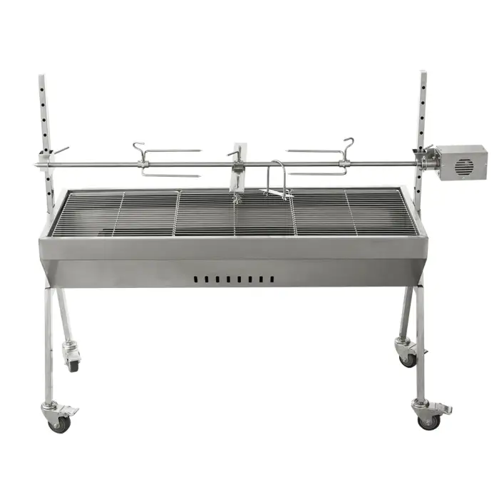 Charcoal Vertical Outdoor BBQ Roaster Grill Machine