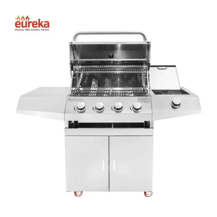 Outside Kitchen Machines Outdoor Gas Grill Machine Bbq Island