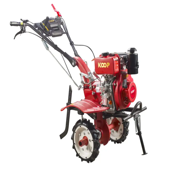 Farm equipment diesel engine mini tractor farming agricultural Multi functional power tiller 5.5HP walking tractor(Cultivator)