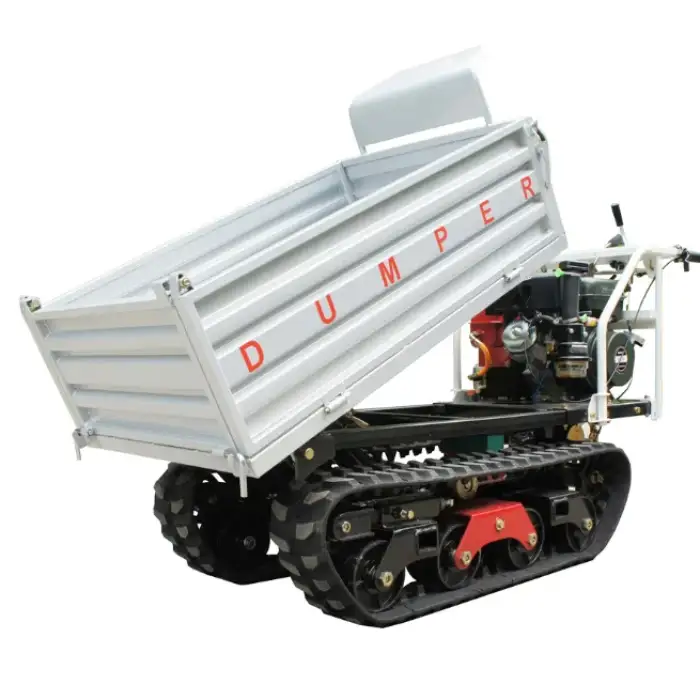 Mini Crawler Electric Dumper – Efficient Load Transport for Gardens and Small Construction Sites