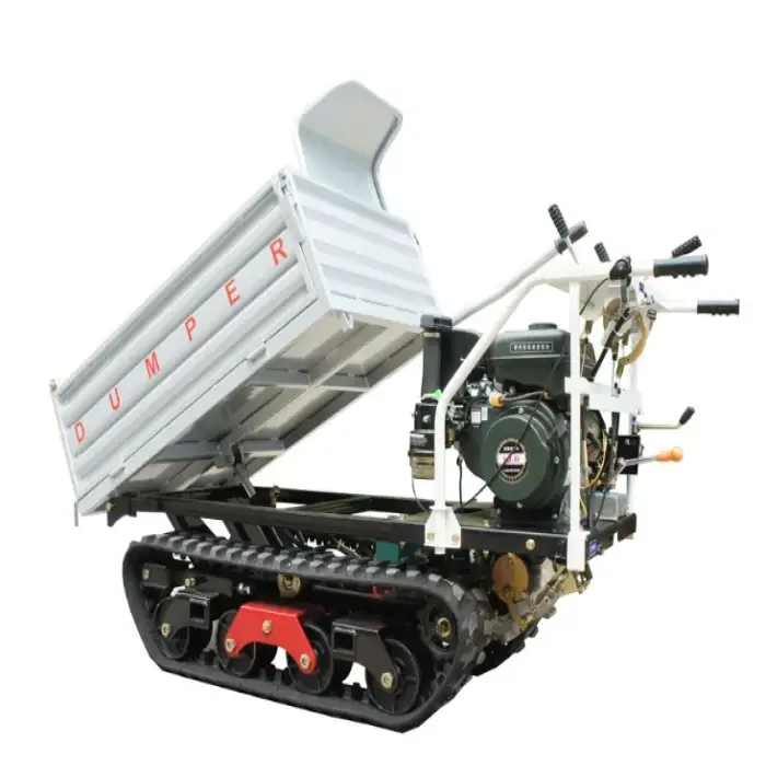 Mini Crawler Electric Dumper – Efficient Load Transport for Gardens and Small Construction Sites