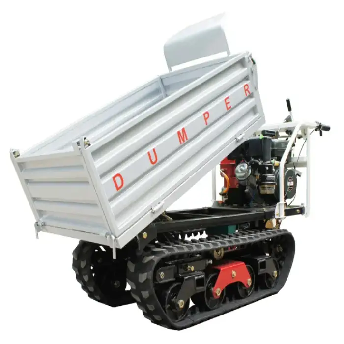 Mini Crawler Electric Dumper – Efficient Load Transport for Gardens and Small Construction Sites