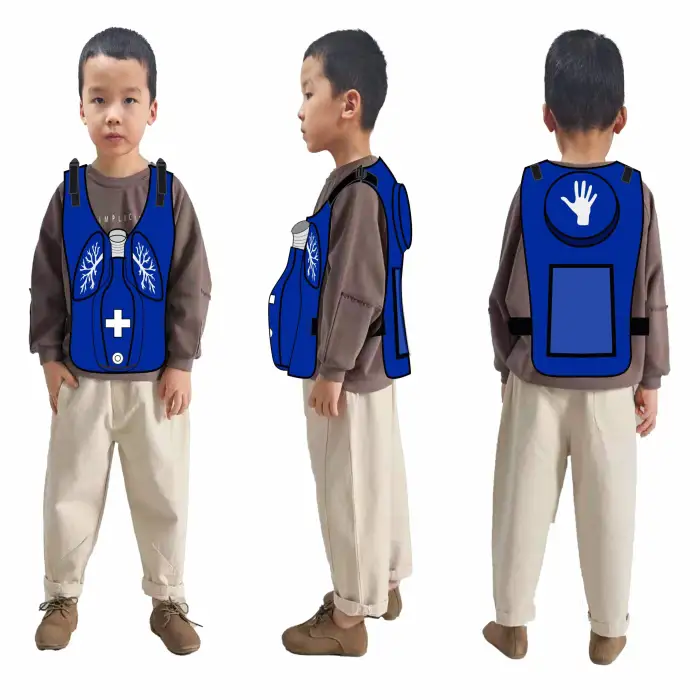 First Aid Model Anti Choking Trainer Heimlich Training Vest For Choker