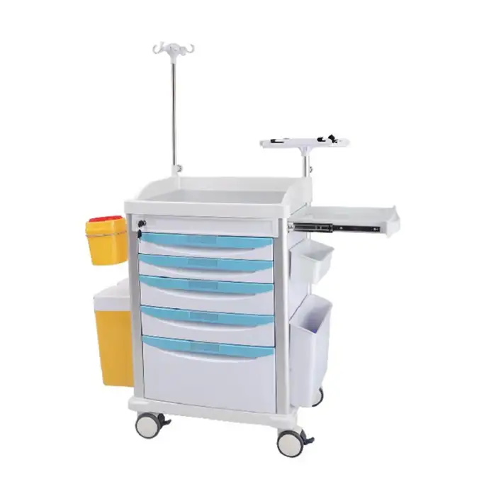 ABS Plastic Hospital Anaesthesia Trolley