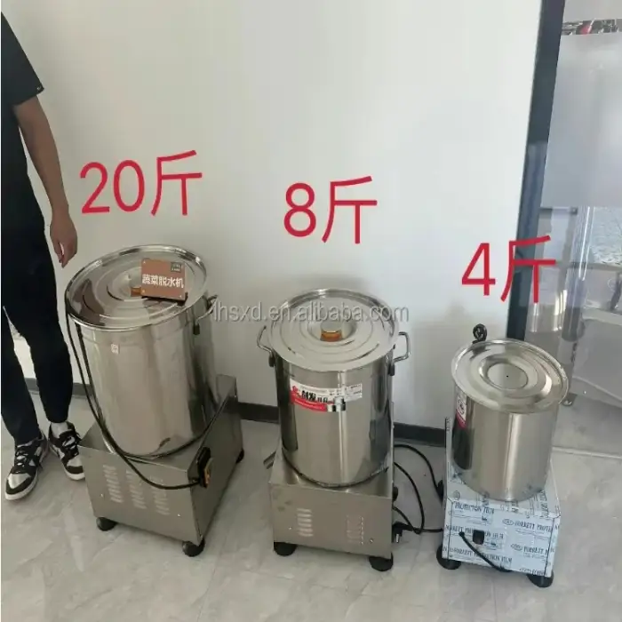 Stainless Steel Centrifugal Vegetable Dehydration Dewatering Machine Fried Food Deoiling Machine