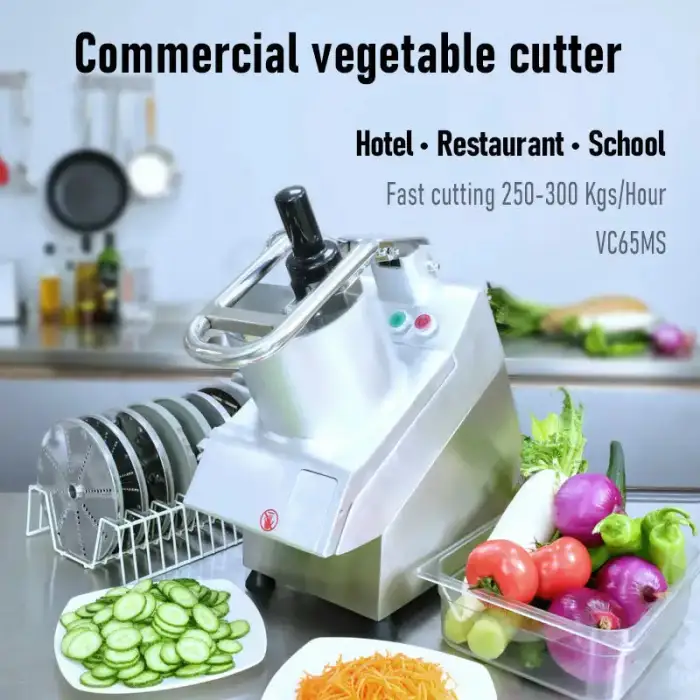 Commercial Electric Vegetable Cutter Machine Multifunction Food Processor Vegetable Cutter Slicer Vegetable Cutter