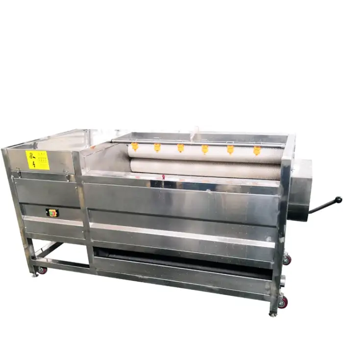 small industry Vegetable processing Machines Brush cleaning peeling machine hot sale onion peeling machine