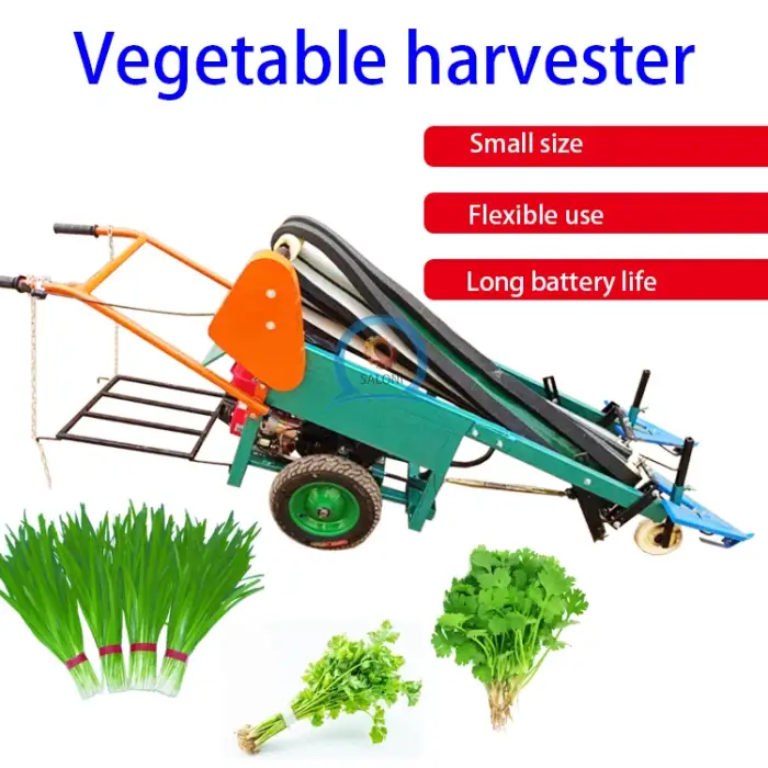 SA-XCSG2 Spinach Vegetable Harvester |  Commercial Agricultural Machinery