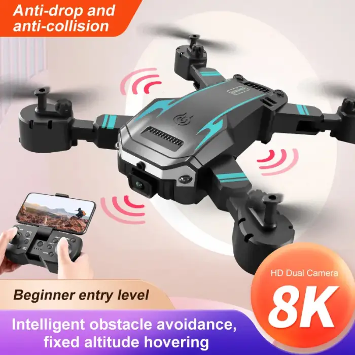 8K S6 Drone With Daul Camera smart obstacle avoidance optical flow