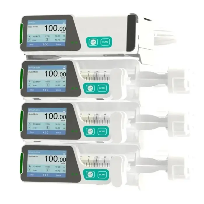 Medical Syringe infusion pump With dynamic pressure system function