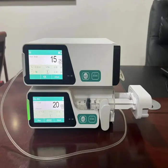 Medical Syringe infusion pump With dynamic pressure system function