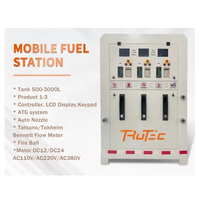 Portable micro fuel pump dispenser mini fuel dispenser gasoline machine for filling station