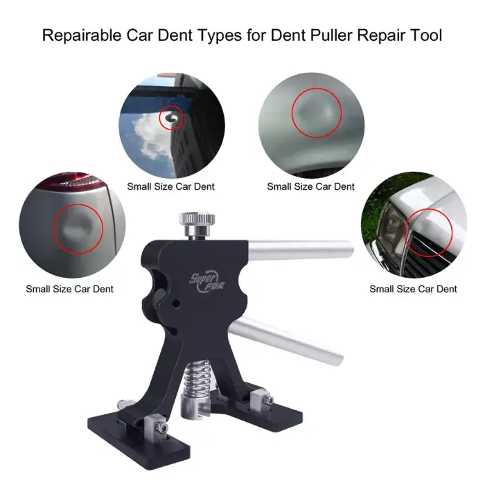 Super PDR Hook Push Rods Paint less Dent Repair Tools Kit Hook Rods Kit with for Car Dents Hail Damage Removal Repair