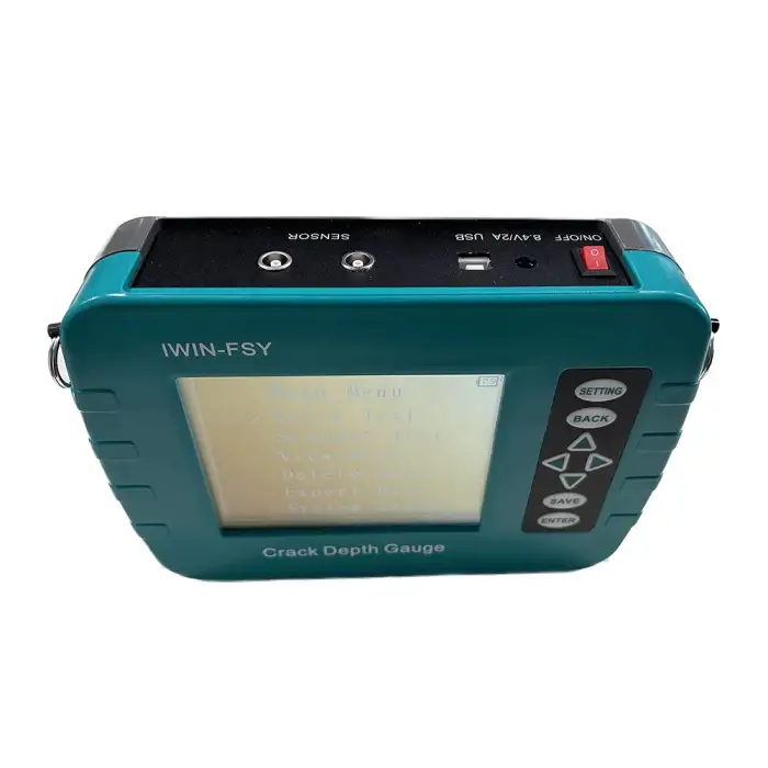 High-Precision Electronic Infrastructure Crack Depth Tester