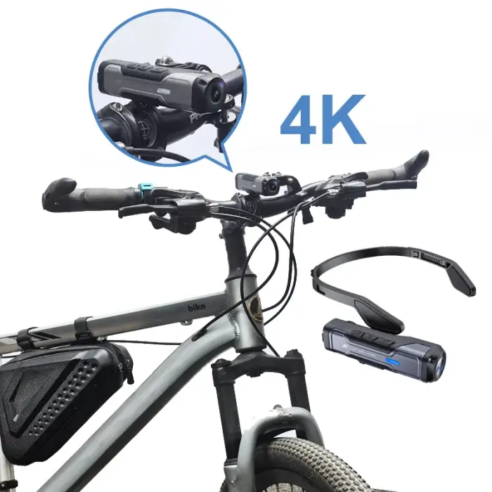 4K Sports Bike Motorcycle Helmet Camera With 150 Degree Wide Angle Waterproof Outdoor Recorder Camcorder