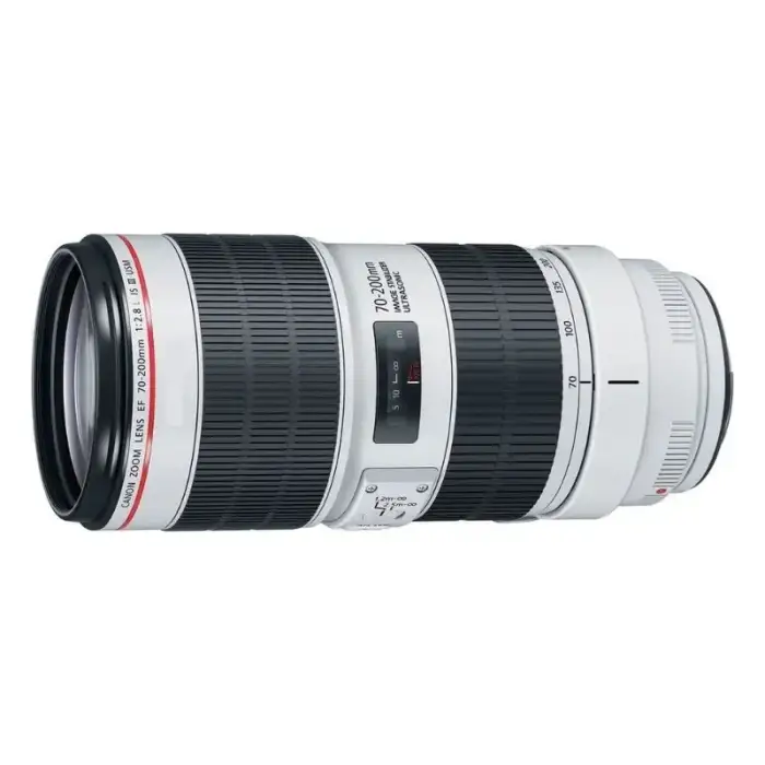 EF 70-200mm f,2.8L IS III USM Lens for Digital SLR Cameras, White - 3044C002