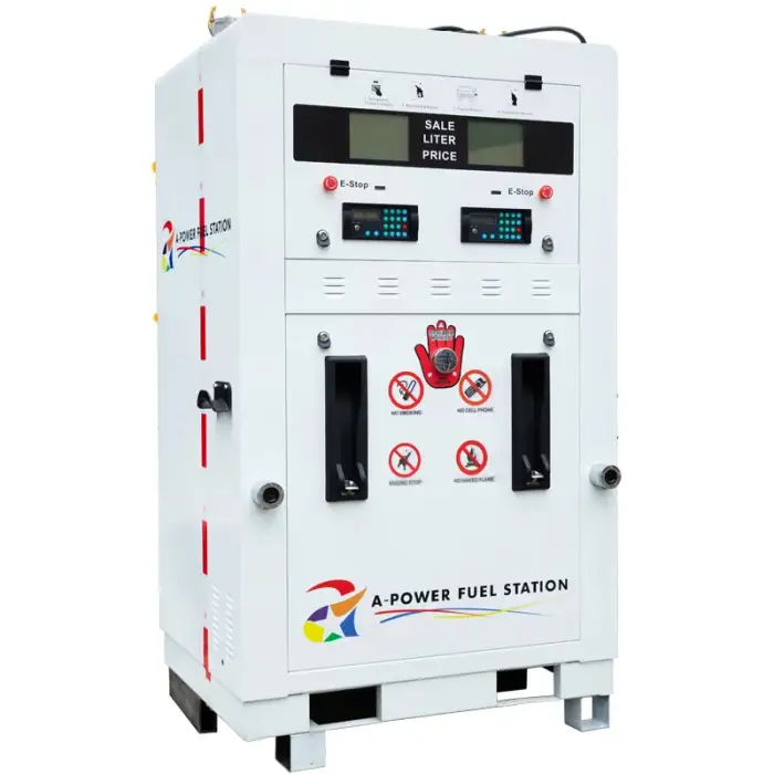 Automatic Fuel Tank Gauge Portable Fuel Station Custom 1000L 2000L 3000L Pump Oil Customized Gas Pumping Machine Horizontal 500