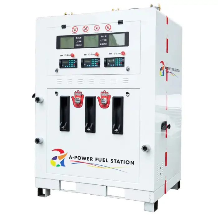 Automatic Fuel Tank Gauge Portable Fuel Station Custom 1000L 2000L 3000L Pump Oil Customized Gas Pumping Machine Horizontal 500